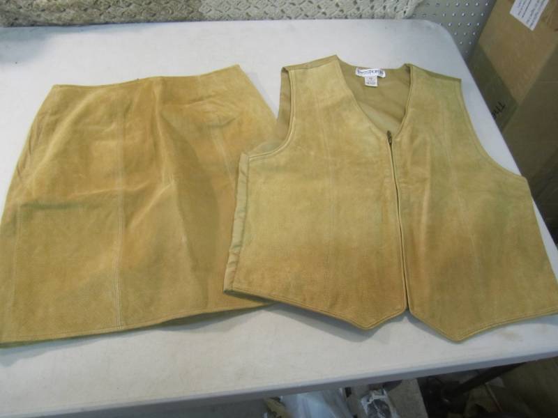 lot 56 image: Passports Matching Leather Skirt an...