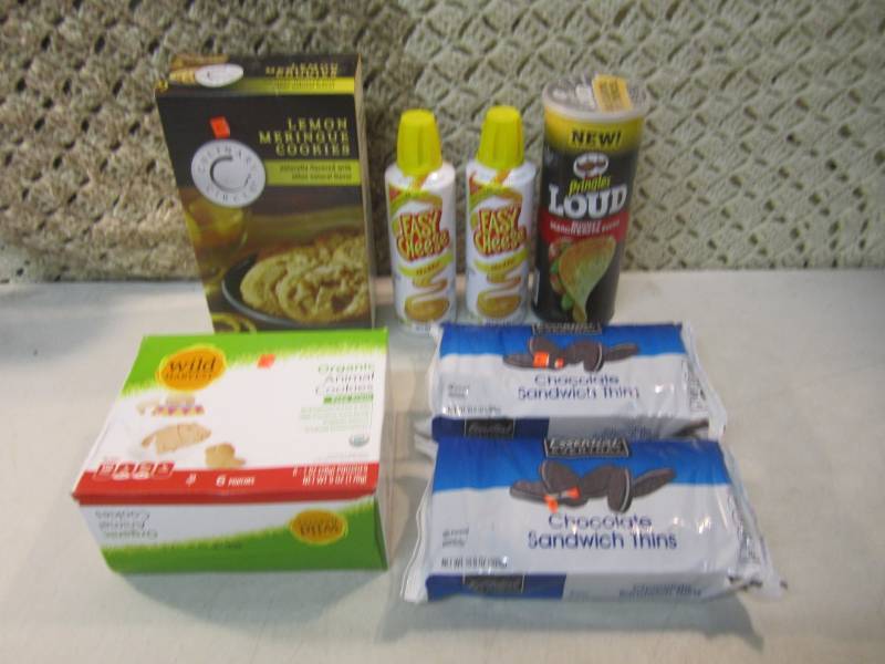 lot 100 image: Mixed Lot of Misc Snacks Best by da...