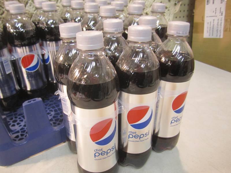 lot 133 image: Case of 24 Bottles of Diet Pepsi 16...