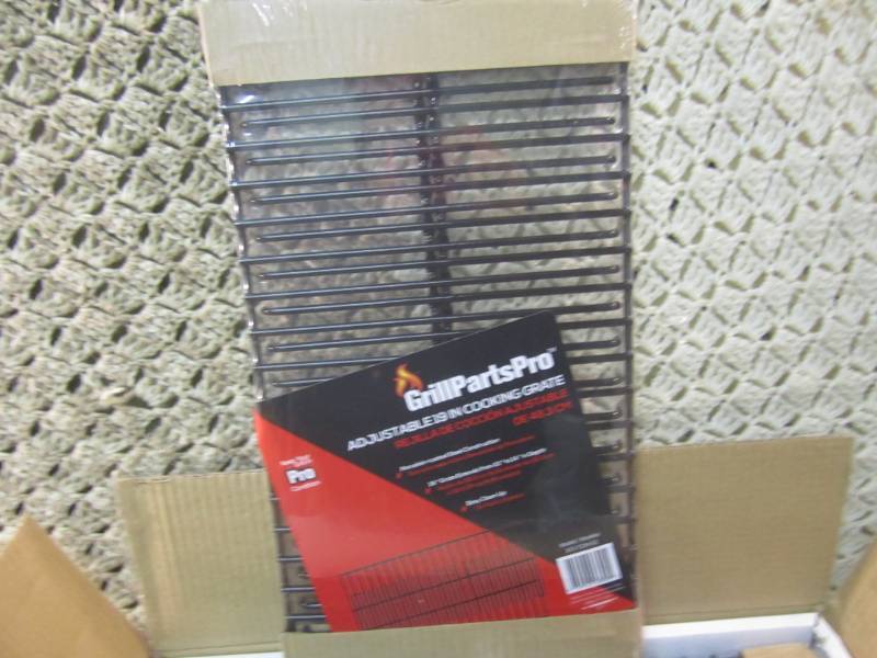 lot 163 image: Case of 8 Grill Parts Pro Adjustabl...