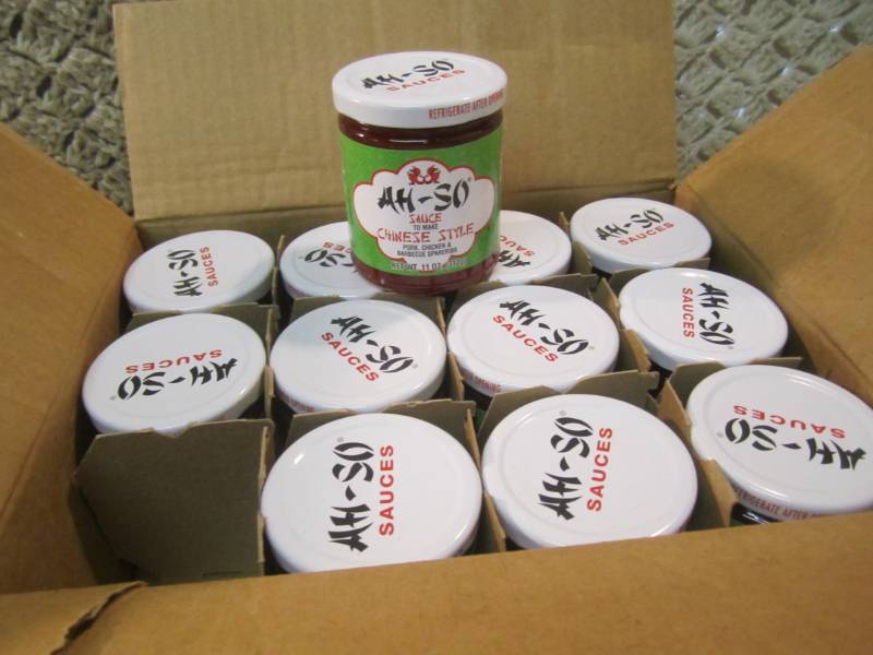 lot 178 image: Case of 12 Jars of Ah-So Sauce (Chi...