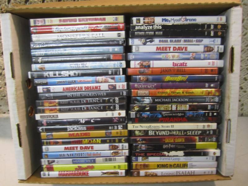 lot 192 image: Large Lot of DVD Movies  F-2...