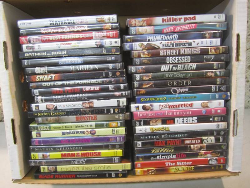 lot 193 image: Large Lot of DVD Movies  F-2...