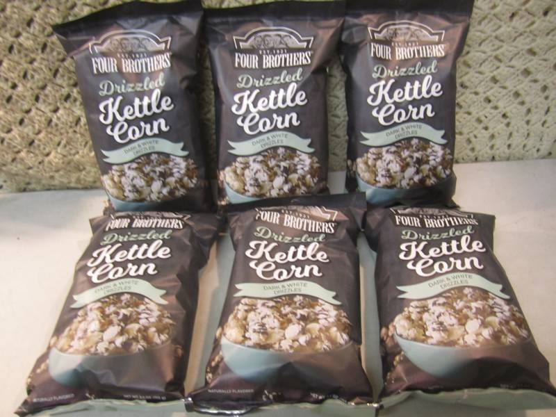 lot 236 image: 6 Bags of Four Brothers Drizzled Ke...