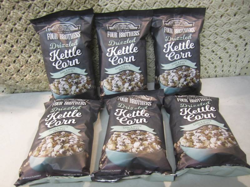 lot 237 image: 6 Bags of Four Brothers Drizzled Ke...