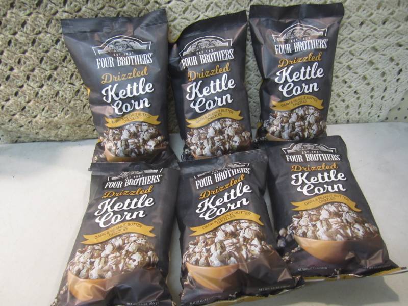 lot 238 image: 6 Bags of Four Brothers Drizzled Ke...