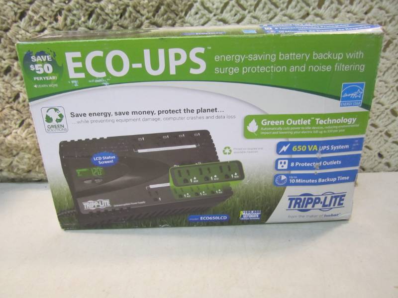 lot 284 image: Tripp-Lite Eco-Ups Uninterruptible ...