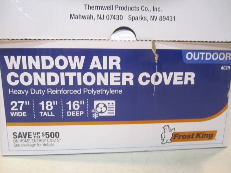 lot 300 image: Case of 12 Frost King Window Air Co...