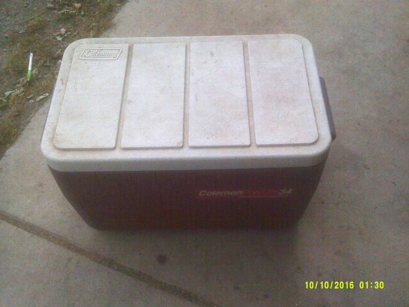 MEDIUM SIZE COLEMAN COOLER