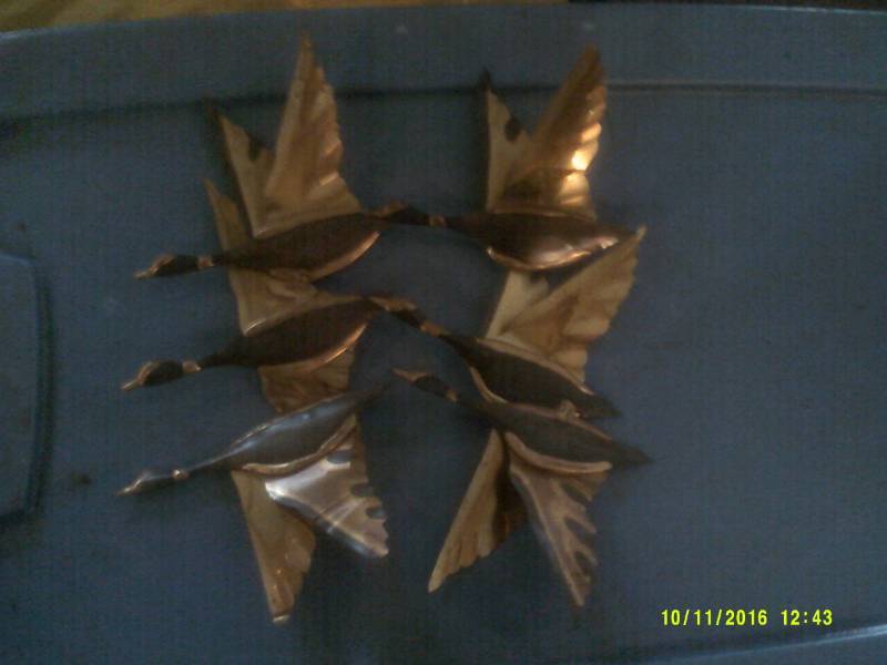 VINTAGE GOOSE WALL HANGINGS