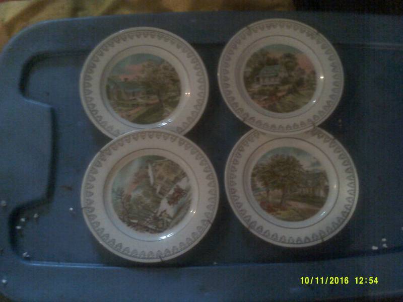 4 COLLECTOR PLATES