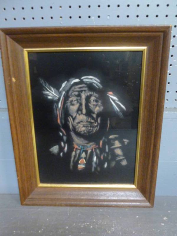 lot 52 image: Native American Picture