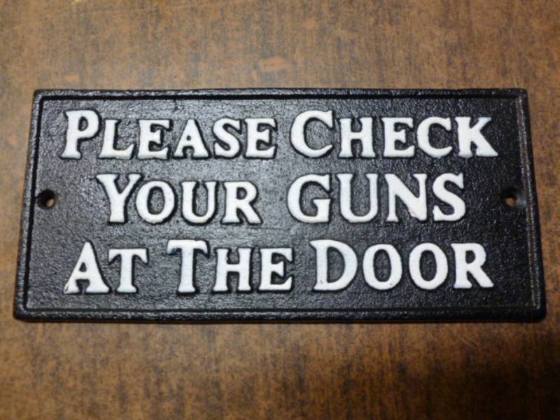 lot 69 image: Cast Iron Sign