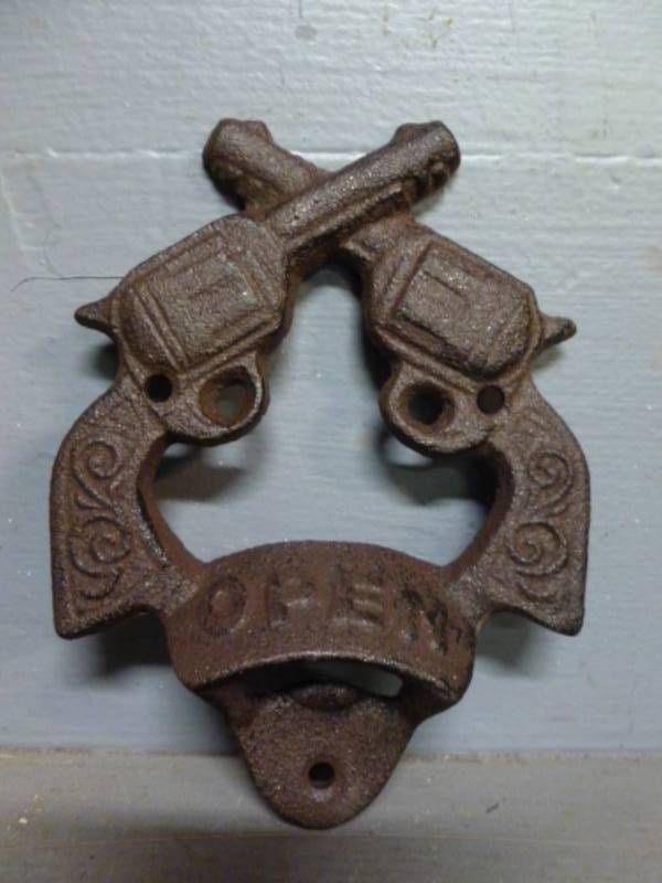 lot 71 image: Cast Iron Bottle Opener