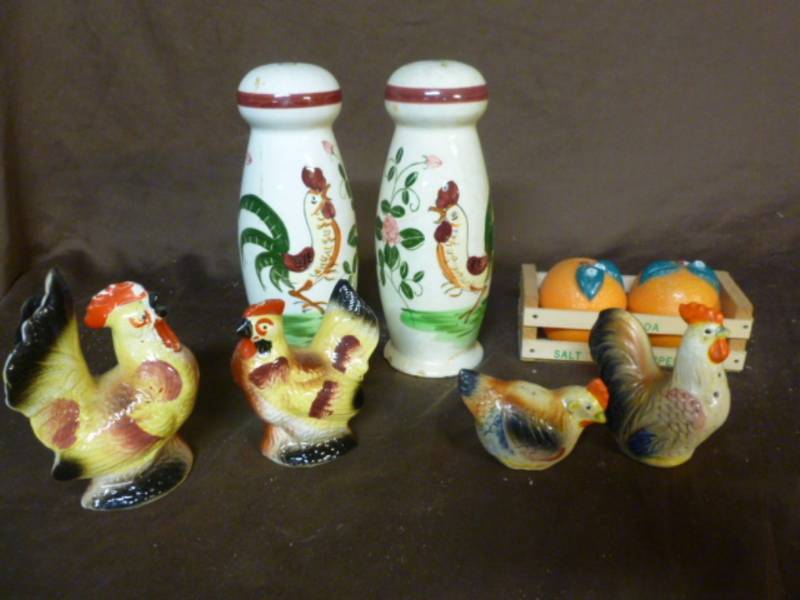 lot 110 image: Salt & Pepper Shaker Sets