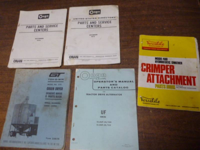 lot 132 image: Vintage Manuals