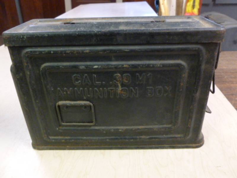 lot 212 image: Vintage Ammo Box