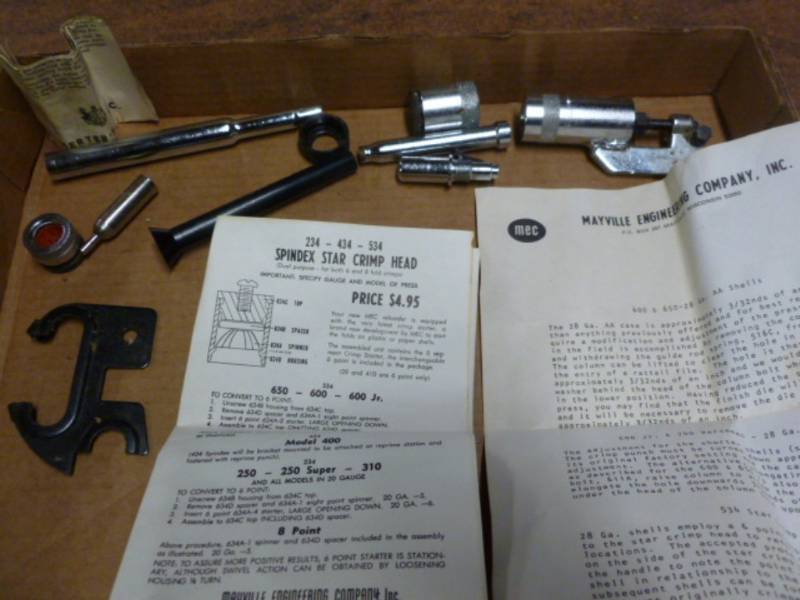 lot 219 image: Reloading Items