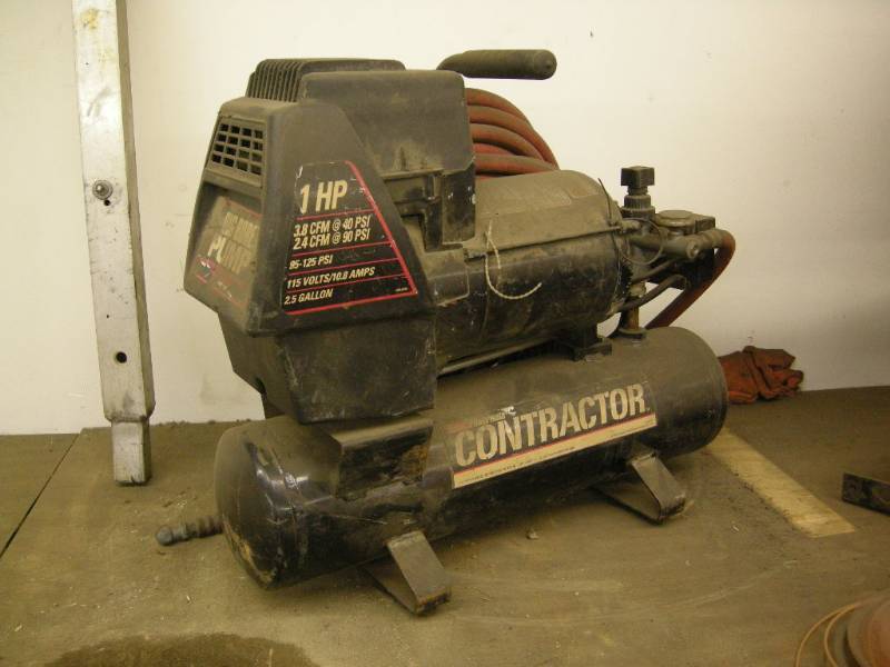 lot 67 image: Powermate Contractor Air Compressor