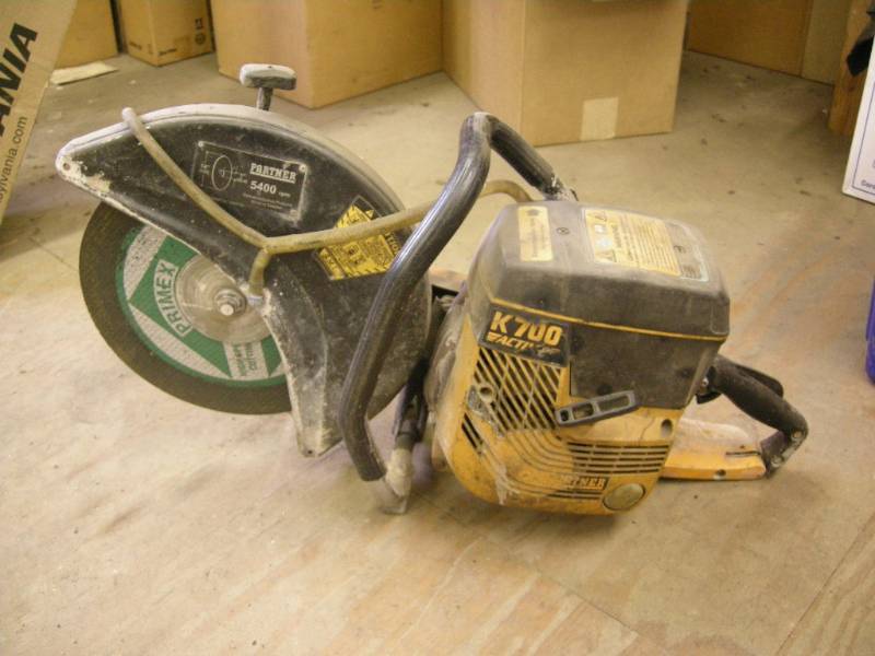 lot 77 image: Partner K700 Concrete Saw