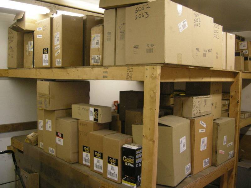 lot 110 image: NAPA-Baldwin-Wix Big Equipment Filters