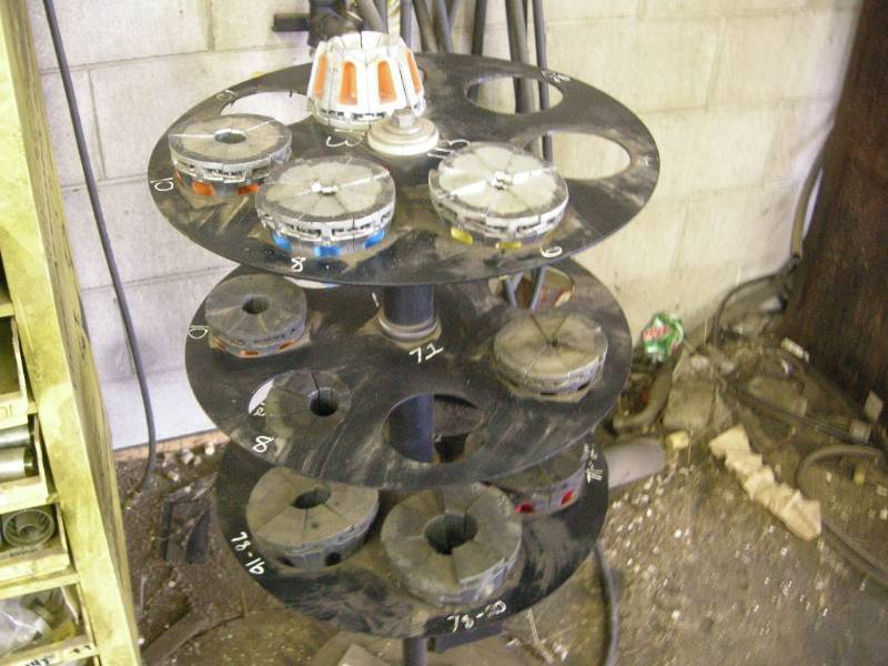 lot 121 image: Parker Crimping Machine Dies
