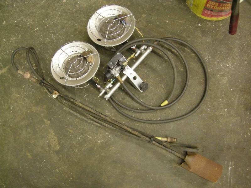 lot 139 image: Propane Heater and Torch