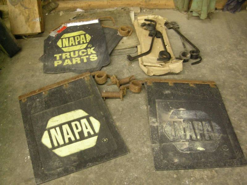 lot 174 image: Mudflaps, Brackets