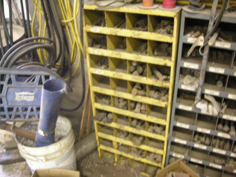 lot 220 image: Hardware Storage Cabinet and Hardware
