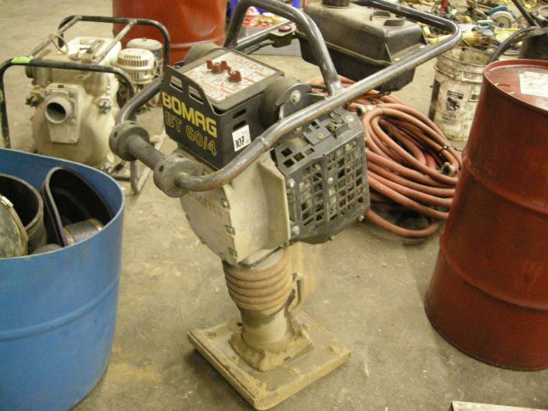 lot 256 image: Bomag BT 604 TamperRammerCompactor