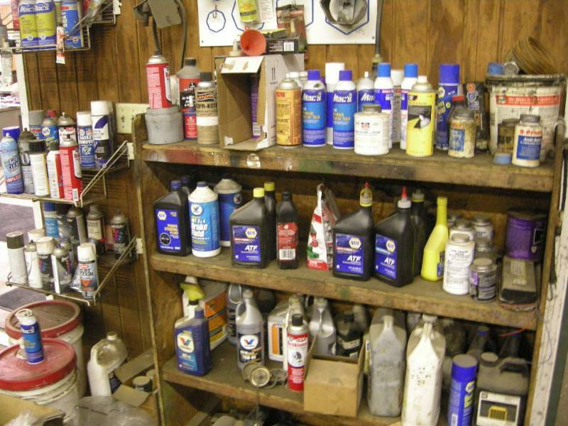 lot 263 image: Equipment Fluids, Oils