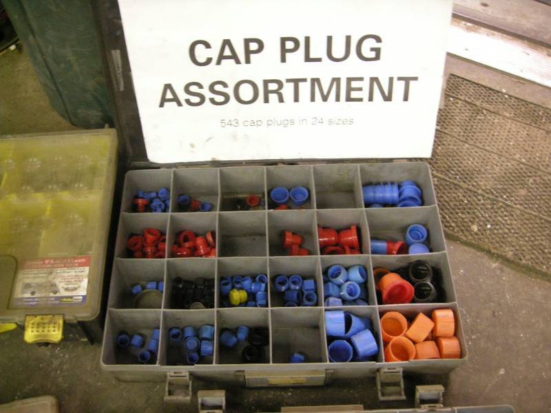 cap plug assortment