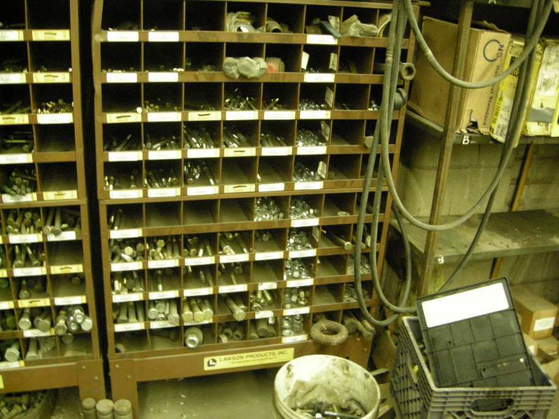lot 288 image: Lawson Product Hardware Cabinet