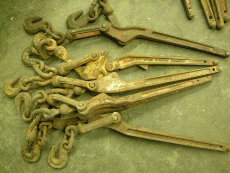 lot 293 image: 5 Load Binders