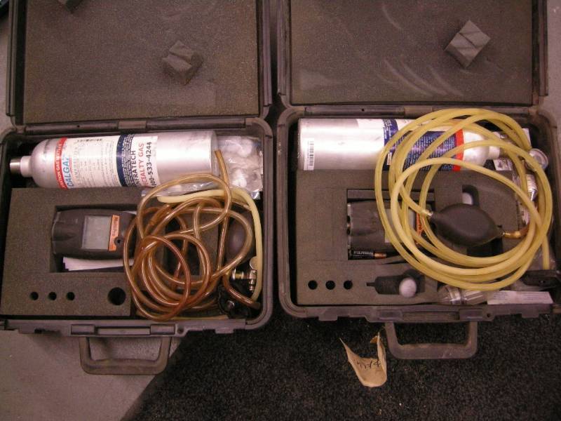lot 351 image: 2 Multipro Air Test Meters
