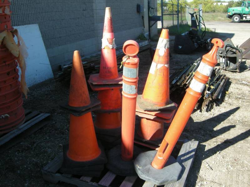 lot 375 image: Orange Cones