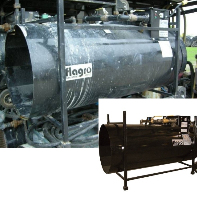 lot 235 image: Flagro 1,000,000 BTU Dual Fuel Construction Heater