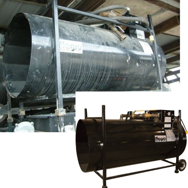 lot 238 image: Flagro 1,000,000 BTU Dual Fuel Construction Heater