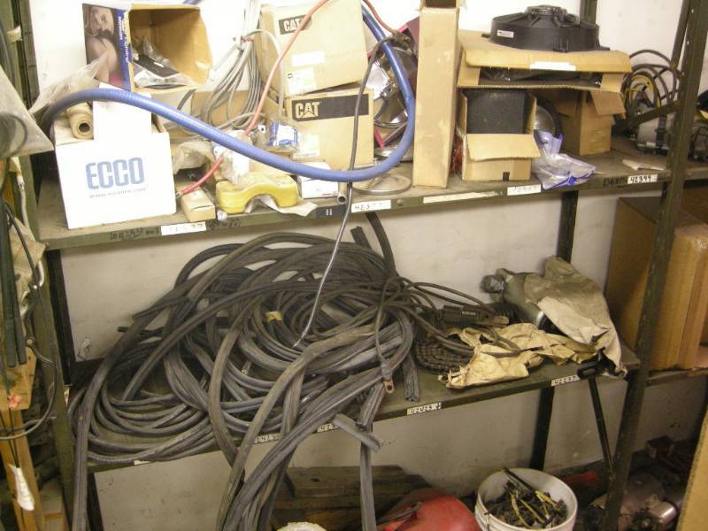 lot 396 image: Misc Parts in Shelf Area