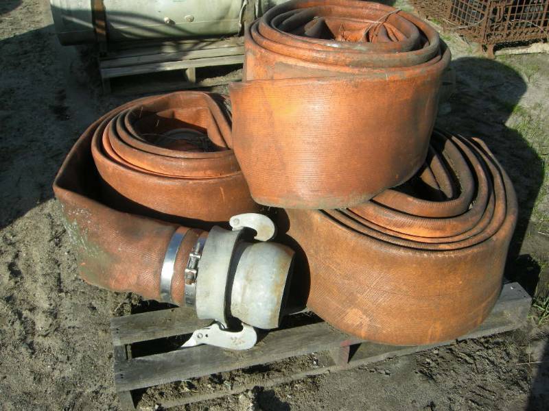 lot 457 image: Large Water Transfer Pump Hoses