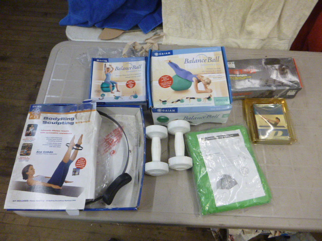 lot 69 image: Miscellaneous Exercise Items