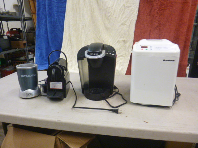 lot 36 image: Keurig and Bread Maker