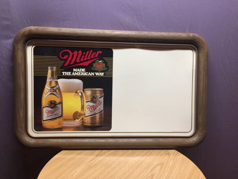 lot 30 image: Miller High Life Beer Sign