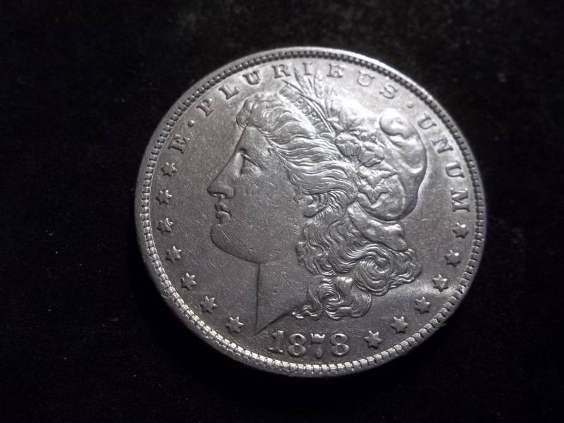 1878 Morgan Silver Dollar Rev 78