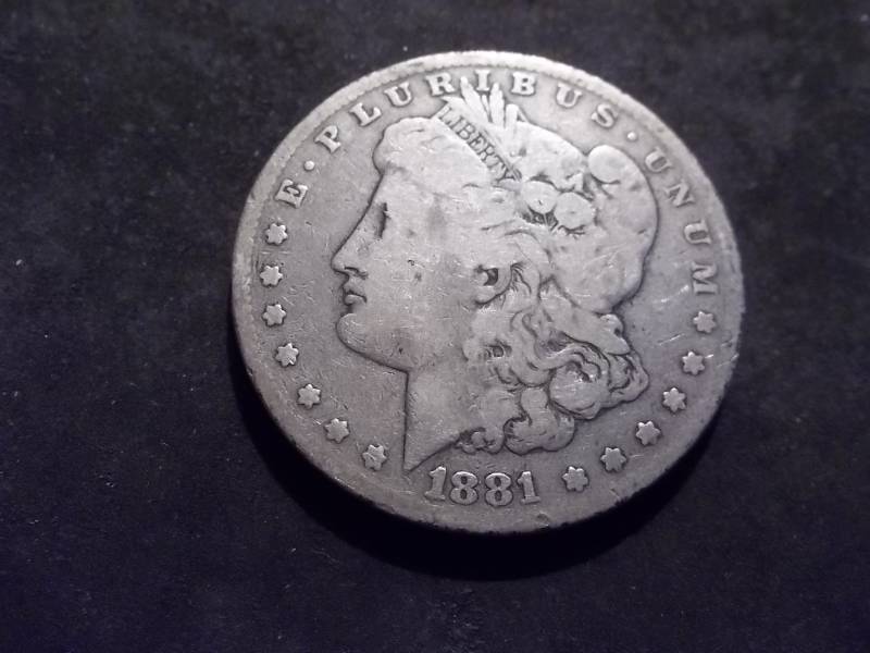 1881 Morgan Silver Dollar