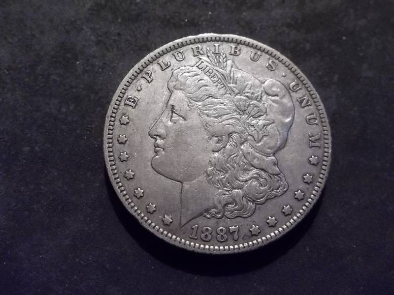 1887 O  Morgan Silver Dollar