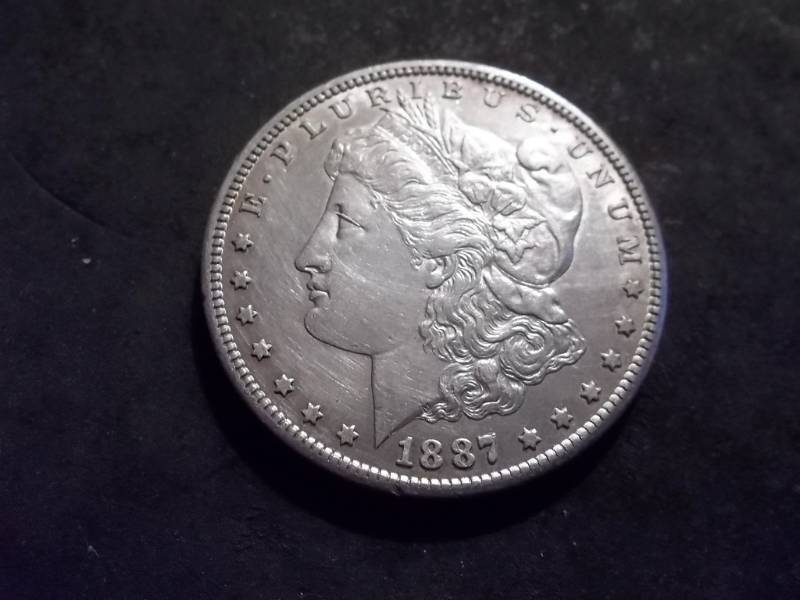 1887 S Morgan Silver Dollar