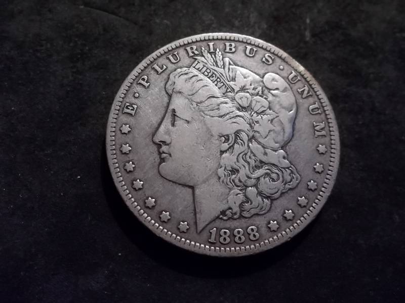 1888 O Morgan Silver Dollar