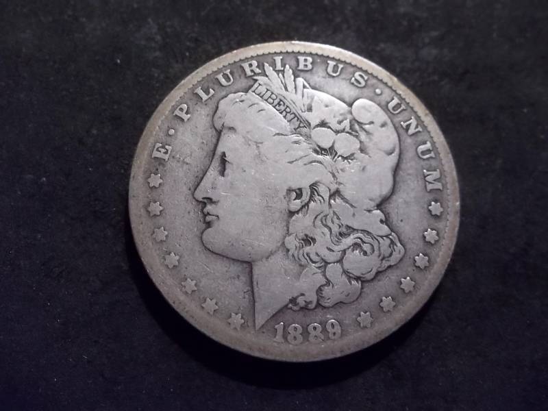 1889 O Morgan Silver Dollar