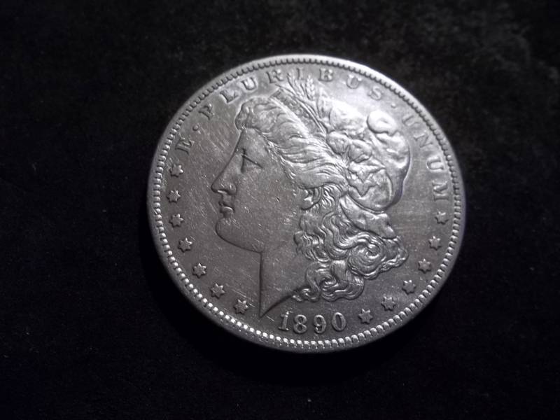 1890 S  Morgan Silver Dollar